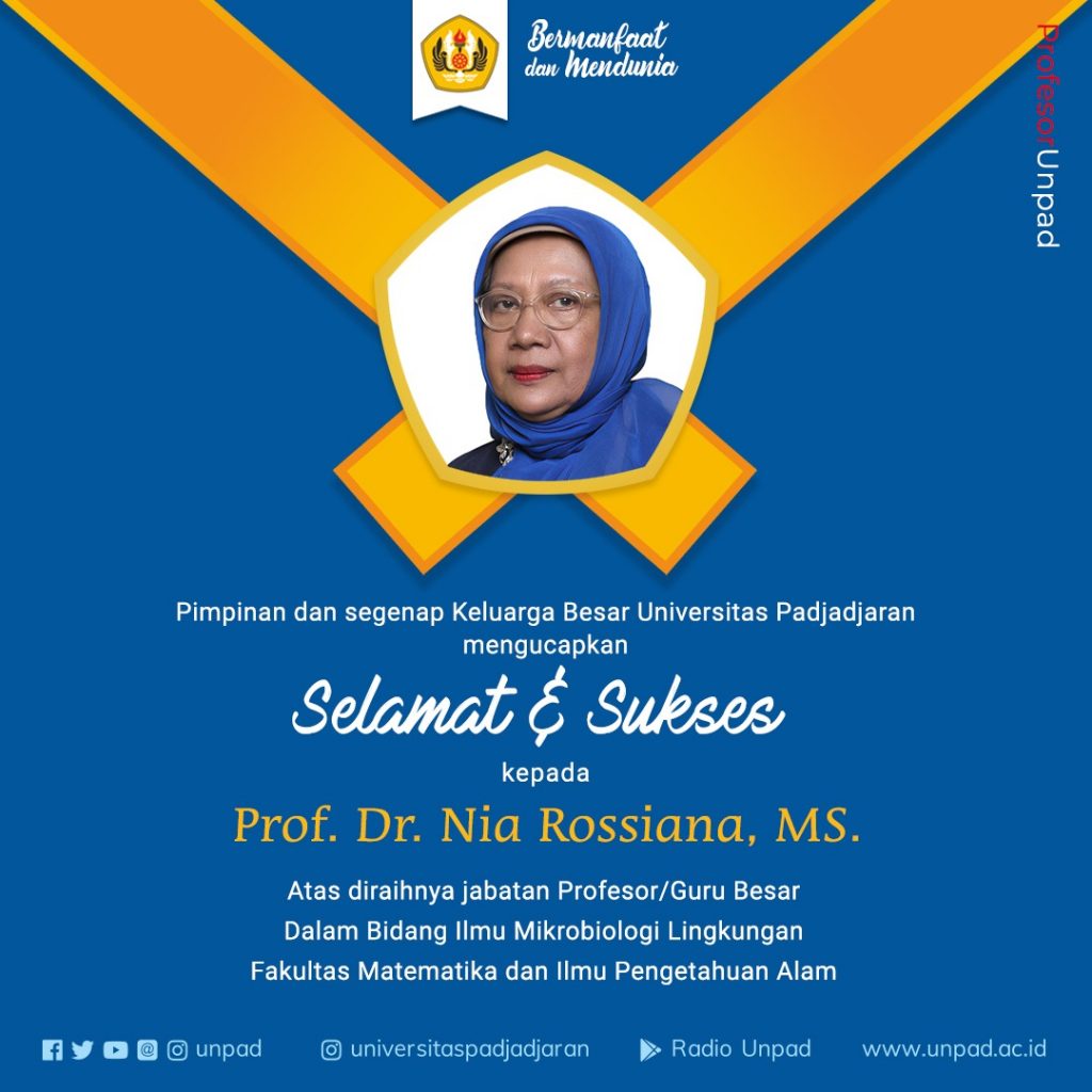Prof. Dr. Nia Rossiana, MS.