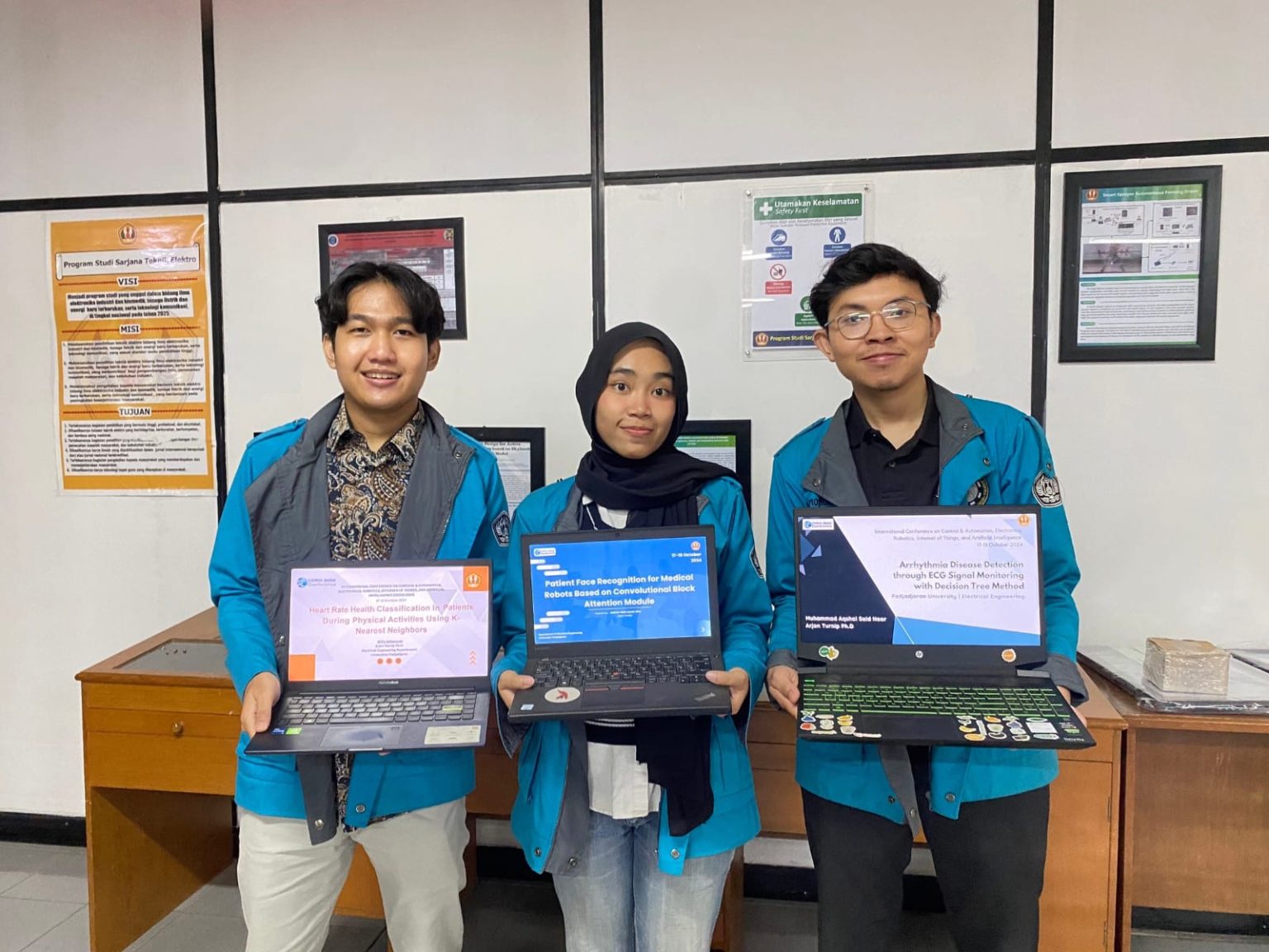 Tiga Mahasiswa Prodi Teknik Elektro FMIPA Unpad Raih Best Presenter di ...