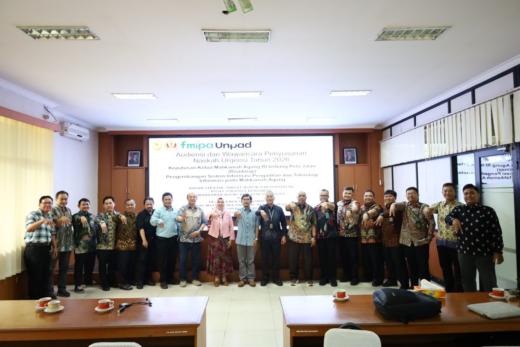 Audiensi dan Wawancara Penyusunan Roadmap 2026 MA RI Bersama FMIPA Unpad
